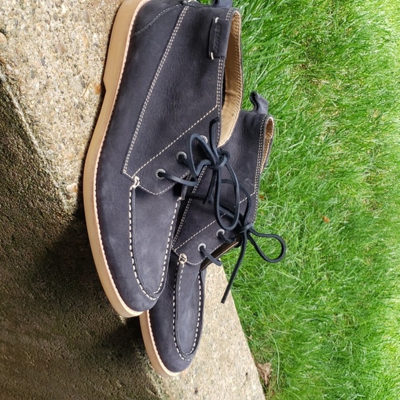 Sebago Navy Leather Ankle boots/shoes main image 4
